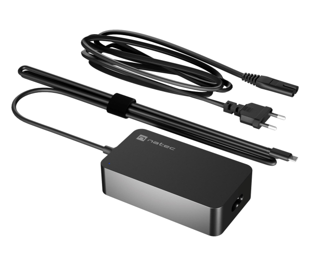 NATEC Grayling USB-C 45W do laptopów, tabletów, telefonów NZU-2033 - 1470239 - zdjęcie 2